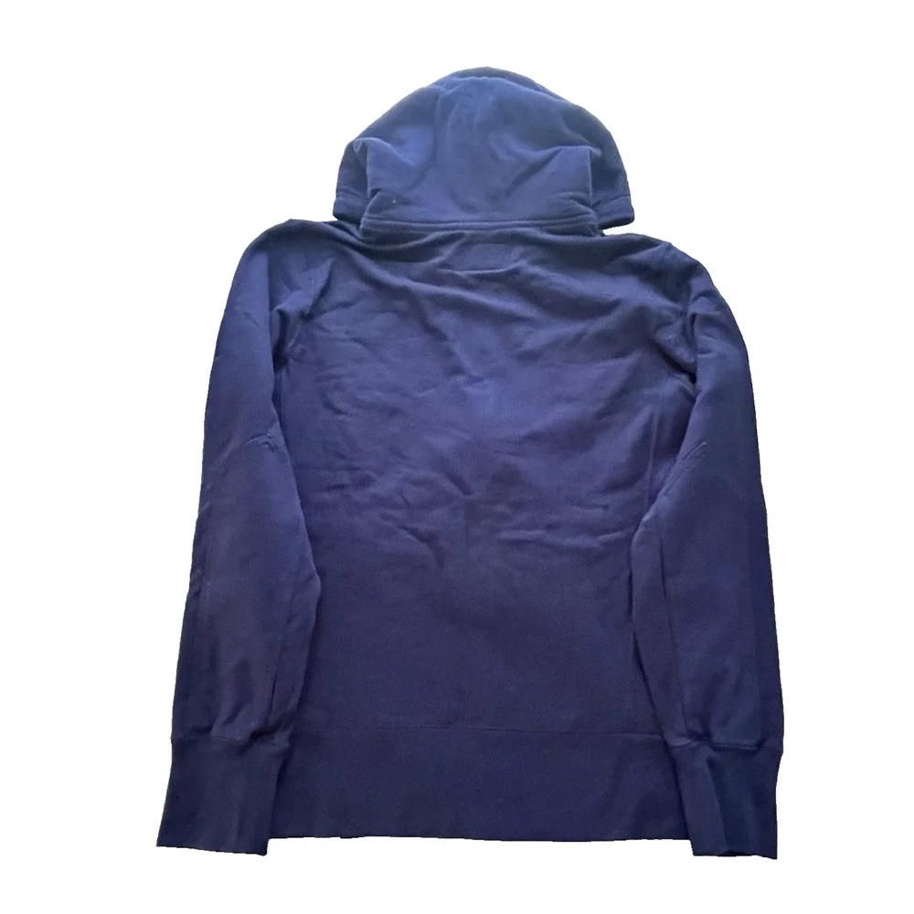 American Giant Mens Classic Full Zip Hoodie Sweatshirt Medium Blue Heavyweight